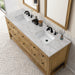 James Martin Vanities - Breckenridge 72" Double Vanity in Light Natural Oak - 330 - V72 - LNO - 3VSL - Home Luxury USA