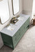 James Martin Vanities - Breckenridge 72" Double Vanity in Smokey Celadon - 330 - V72 - SC - 3CAR - Home Luxury USA