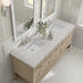 James Martin Vanities - Breckenridge 72" Double Vanity in Whitewashed Oak - 330 - V72 - WWO - 3EJP - Home Luxury USA