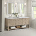 James Martin Vanities - Breckenridge 72" Double Vanity in Whitewashed Oak - 330 - V72 - WWO - Home Luxury USA