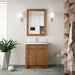 James Martin Vanities - Bristol 30" Single Vanity in Saddle Brown - 157 - V30 - SBR - 1WZ - Home Luxury USA