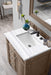 James Martin Vanities - Bristol 30" Single Vanity in Whitewashed Walnut - 157 - V30 - WW - 3AF - Home Luxury USA