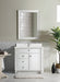 James Martin Vanities - Bristol 36" Single Vanity in Bright White - 157 - V36 - BW - 1WZ - Home Luxury USA