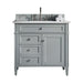 James Martin Vanities - Brittany 36" Single Bathroom Vanity in Urban Gray - 650 - V36 - UGR - 3ENC - Home Luxury USA