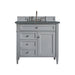 James Martin Vanities - Brittany 36" Single Bathroom Vanity in Urban Gray - 650 - V36 - UGR - 3PBL - Home Luxury USA