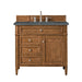 James Martin Vanities - Brittany 36" Single Vanity Cabinet in Saddle Brown - 650 - V36 - SBR - 3PBL - Home Luxury USA