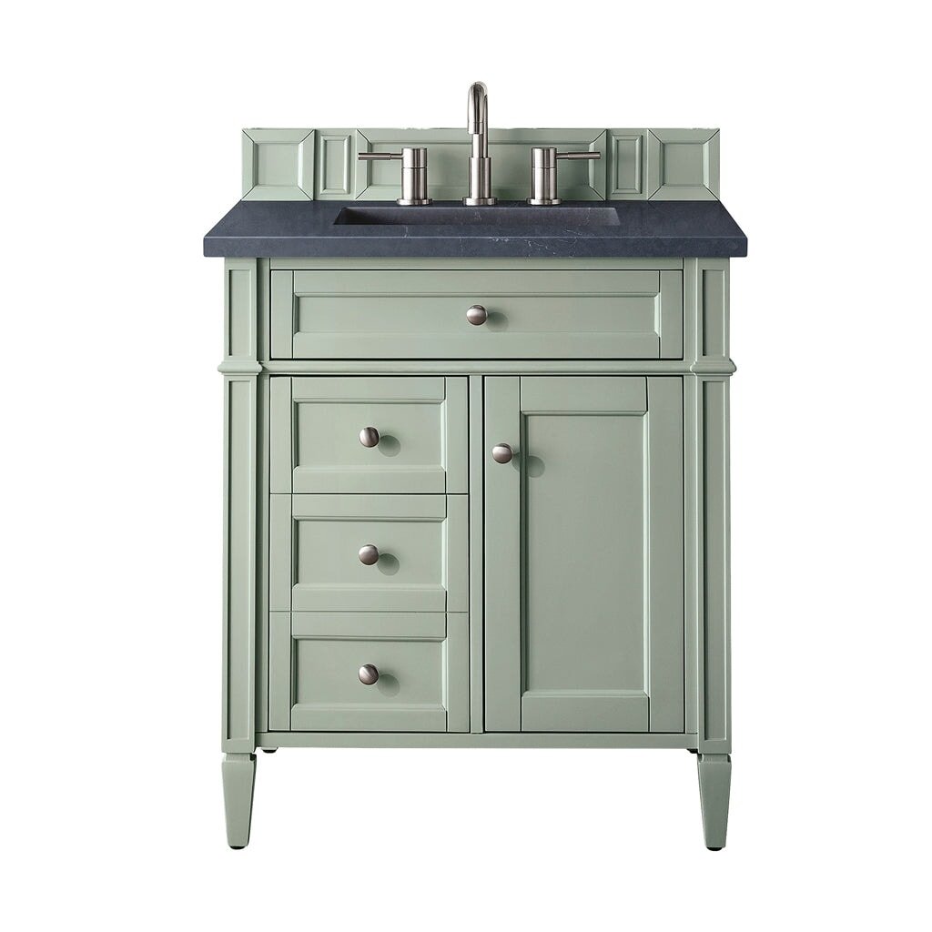 James Martin Vanities - Brittany 36" Single Vanity Cabinet in Sage Green - 650 - V36 - SGR - 3CSP - Home Luxury USA