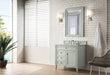 James Martin Vanities - Brittany 36" Single Vanity Cabinet in Sage Green - 650 - V36 - SGR - Home Luxury USA