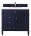 James Martin Vanities - Brittany 36" Single Vanity in Victory Blue - 650 - V36 - VBL - 3AF - Home Luxury USA