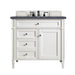 James Martin Vanities - Brittany 36"Single Bathroom Vanity in Bright White - 655 - V36 - BW - 3CSP - Home Luxury USA