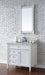 James Martin Vanities - Brittany 36"Single Bathroom Vanity in Bright White - 655 - V36 - BW - Home Luxury USA