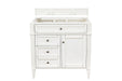 James Martin Vanities - Brittany 36"Single Bathroom Vanity in Bright White - 655 - V36 - BW - Home Luxury USA