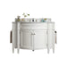 James Martin Vanities - Brittany 46" Single Bathroom Vanity - 655 - V46 - BW - 3CAR - Home Luxury USA