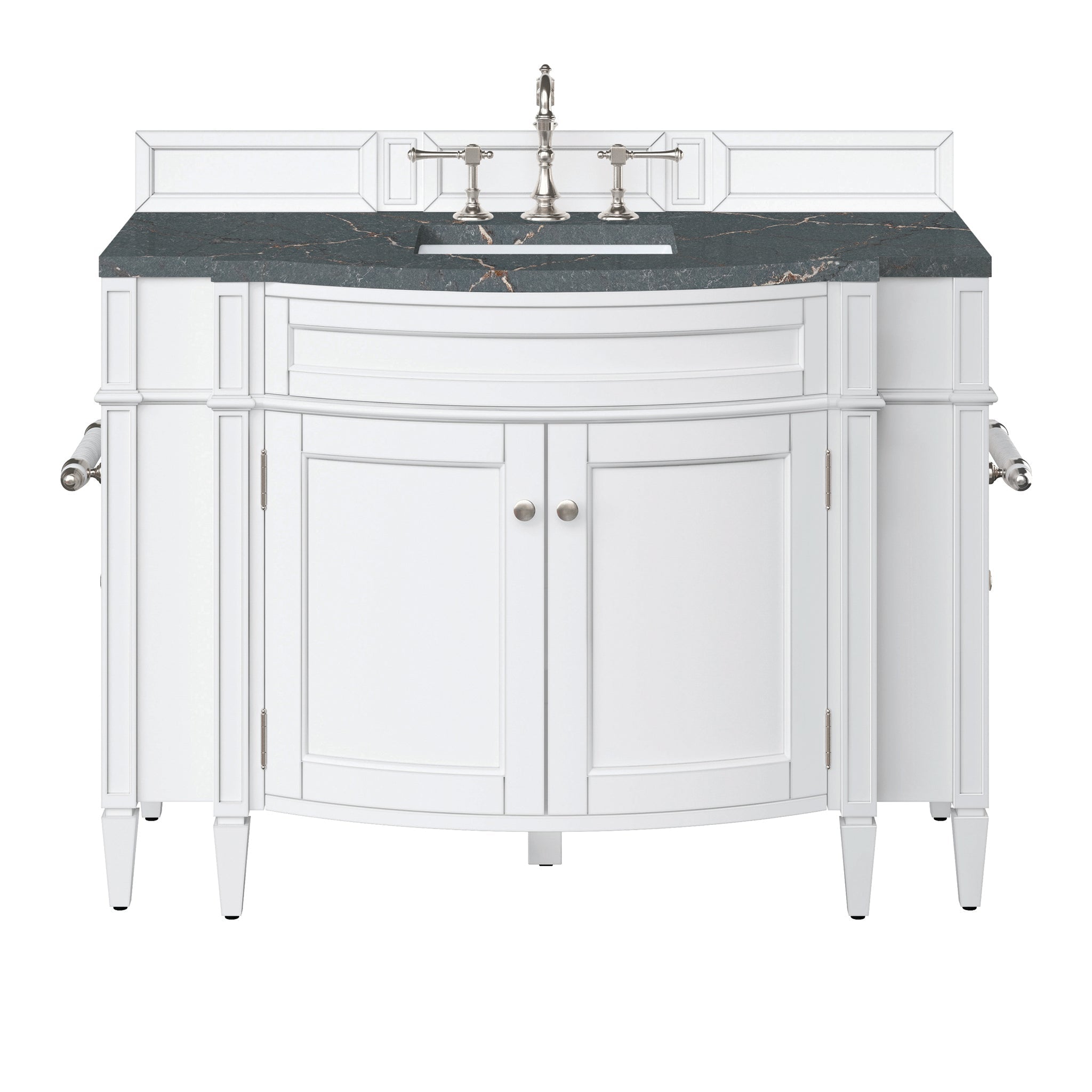 James Martin Vanities - Brittany 46" Single Bathroom Vanity - 655 - V46 - BW - 3PBL - Home Luxury USA