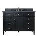 James Martin Vanities - Brittany 48" Single Bathroom Vanity in Black Onyx - 650 - V48 - BKO - 3CSP - Home Luxury USA