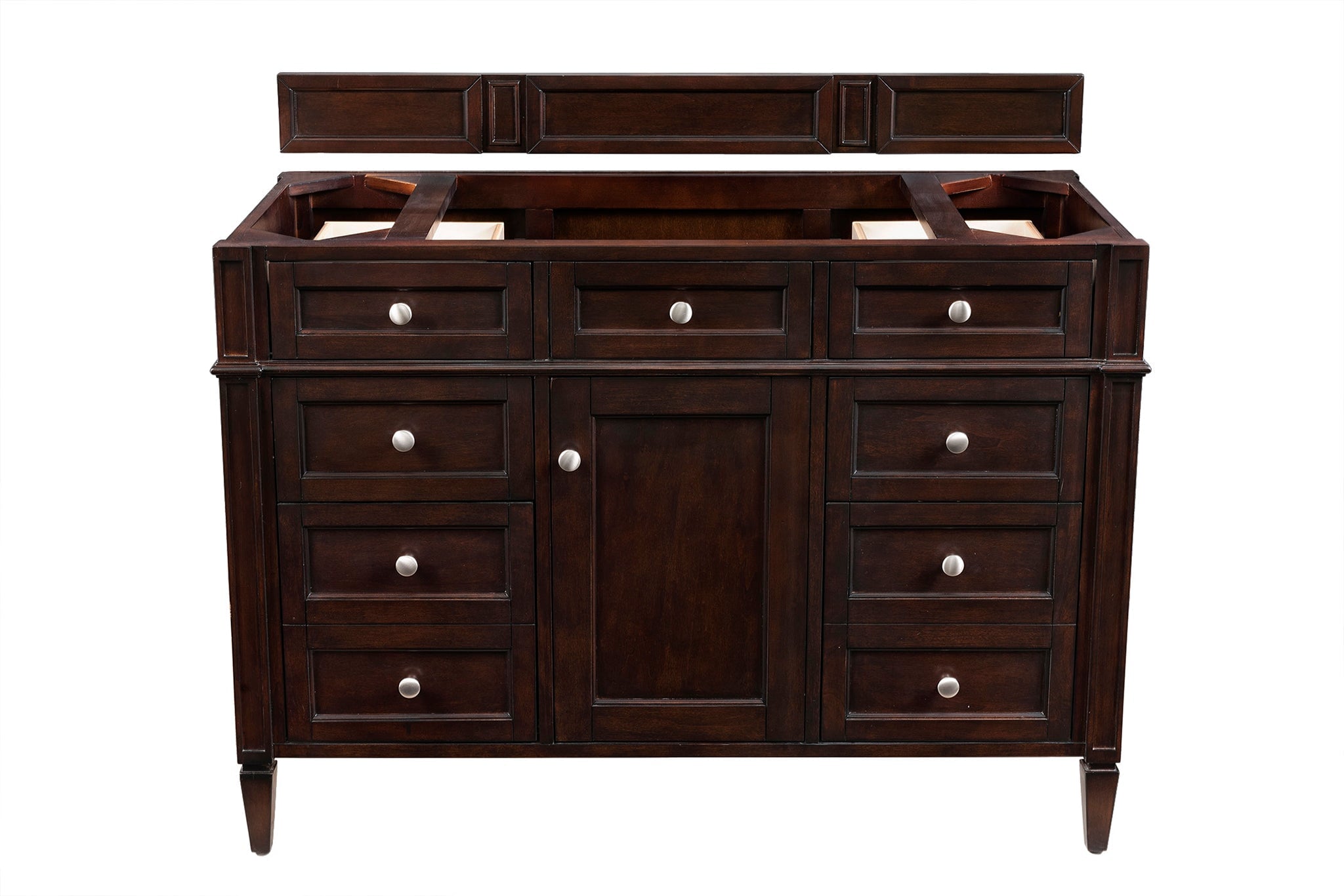 James Martin Vanities - Brittany 48" Single Bathroom Vanity in Burnished Mahogany - 650 - V48 - BNM - Home Luxury USA