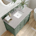 James Martin Vanities - Brittany 48" Single Bathroom Vanity in Smokey Celadon - 650 - V48 - SC - 3ESR - Home Luxury USA