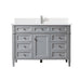 James Martin Vanities - Brittany 48" Single Bathroom Vanity in Urban Gray - 650 - V48 - UGR - 1WZ - Home Luxury USA