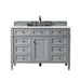 James Martin Vanities - Brittany 48" Single Bathroom Vanity in Urban Gray - 650 - V48 - UGR - 3EJP - Home Luxury USA