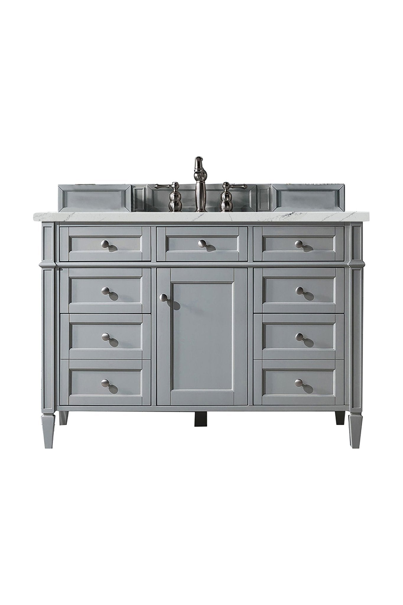 James Martin Vanities - Brittany 48" Single Bathroom Vanity in Urban Gray - 650 - V48 - UGR - 3ENC - Home Luxury USA