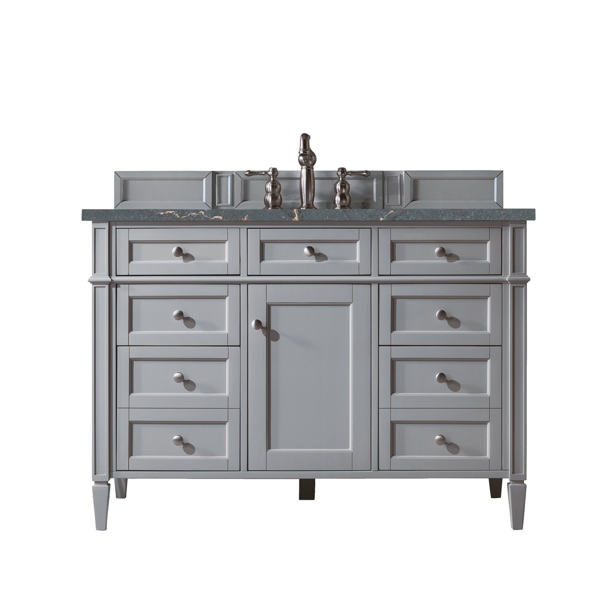 James Martin Vanities - Brittany 48" Single Bathroom Vanity in Urban Gray - 650 - V48 - UGR - 3PBL - Home Luxury USA