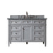 James Martin Vanities - Brittany 48" Single Bathroom Vanity in Urban Gray - 650 - V48 - UGR - 3PBL - Home Luxury USA