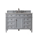 James Martin Vanities - Brittany 48" Single Bathroom Vanity in Urban Gray - 650 - V48 - UGR - 3VSL - Home Luxury USA