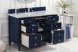 James Martin Vanities - Brittany 48" Single Bathroom Vanity in Victory Blue - 650 - V48 - VBL - Home Luxury USA