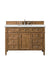 James Martin Vanities - Brittany 48" Single Vanity Cabinet in Saddle Brown - 650 - V48 - SBR - 3EMR - Home Luxury USA