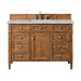 James Martin Vanities - Brittany 48" Single Vanity Cabinet in Saddle Brown - 650 - V48 - SBR - 3VSL - Home Luxury USA