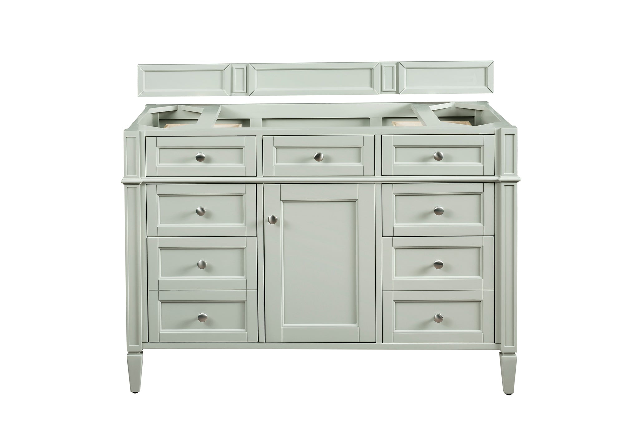 James Martin Vanities - Brittany 48" Single Vanity Cabinet in Sage Green - 650 - V48 - SGR - Home Luxury USA