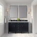 James Martin Vanities - Brittany 60" Double Bathroom Vanity in Black Onyx - 650 - V60D - BKO - Home Luxury USA