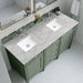 James Martin Vanities - Brittany 60" Double Bathroom Vanity in Smokey Celadon - 650 - V60D - SC - 3VSL - Home Luxury USA