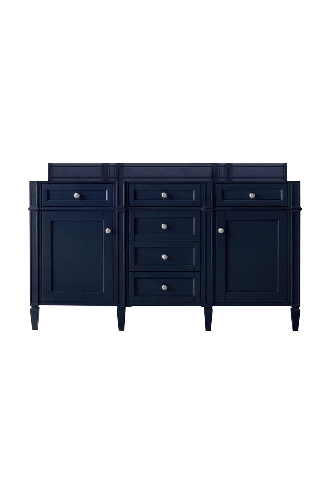 James Martin Vanities - Brittany 60" Double Bathroom Vanity in Victory Blue - 650 - V60D - VBL - 3ESR - Home Luxury USA