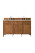 James Martin Vanities - Brittany 60" Double Vanity Cabinet in Saddle Brown - 650 - V60D - SBR - 3EJP - Home Luxury USA