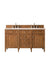 James Martin Vanities - Brittany 60" Double Vanity Cabinet in Saddle Brown - 650 - V60D - SBR - 3EMR - Home Luxury USA