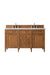 James Martin Vanities - Brittany 60" Double Vanity Cabinet in Saddle Brown - 650 - V60D - SBR - 3ESR - Home Luxury USA