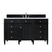 James Martin Vanities - Brittany 60" Single Bathroom Vanity in Black Onyx - 650 - V60S - BKO - 3AF - Home Luxury USA