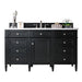 James Martin Vanities - Brittany 60" Single Bathroom Vanity in Black Onyx - 650 - V60S - BKO - 3EJP - Home Luxury USA