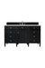 James Martin Vanities - Brittany 60" Single Bathroom Vanity in Black Onyx - 650 - V60S - BKO - 3ENC - Home Luxury USA