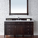 James Martin Vanities - Brittany 60" Single Bathroom Vanity in Burnished Mahogany - 650 - V60s - BNM - Home Luxury USA