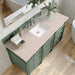 James Martin Vanities - Brittany 60" Single Bathroom Vanity in Smokey Celadon - 650 - V60S - SC - 3EMR - Home Luxury USA