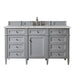 James Martin Vanities - Brittany 60" Single Bathroom Vanity in Urban Gray - 650 - V60S - UGR - 3VSL - Home Luxury USA