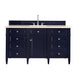 James Martin Vanities - Brittany 60" Single Bathroom Vanity in Victory Blue - 650 - V60S - VBL - 3EMR - Home Luxury USA