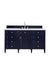 James Martin Vanities - Brittany 60" Single Bathroom Vanity in Victory Blue - 650 - V60S - VBL - 3ENC - Home Luxury USA