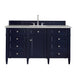 James Martin Vanities - Brittany 60" Single Bathroom Vanity in Victory Blue - 650 - V60S - VBL - 3ESR - Home Luxury USA