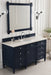 James Martin Vanities - Brittany 60" Single Bathroom Vanity in Victory Blue - 650 - V60S - VBL - Home Luxury USA