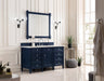 James Martin Vanities - Brittany 60" Single Bathroom Vanity in Victory Blue - 650 - V60S - VBL - Home Luxury USA