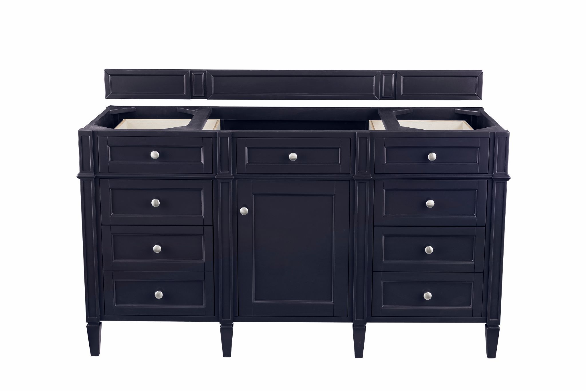 James Martin Vanities - Brittany 60" Single Bathroom Vanity in Victory Blue - 650 - V60S - VBL - Home Luxury USA