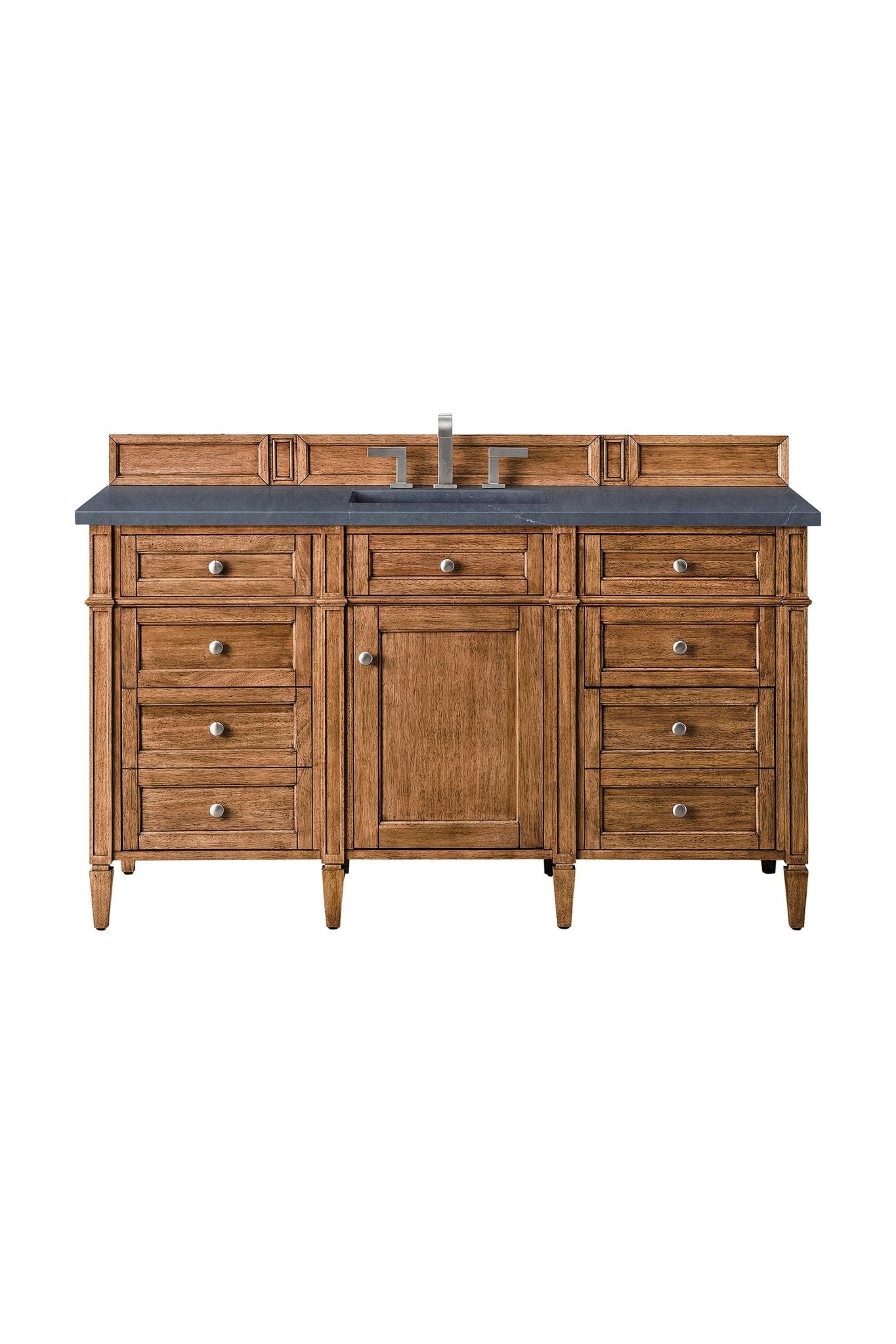 James Martin Vanities - Brittany 60" Single Vanity Cabinet in Saddle Brown - 650 - V60S - SBR - 3CSP - Home Luxury USA